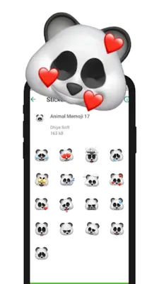 Animal Memoji android App screenshot 0