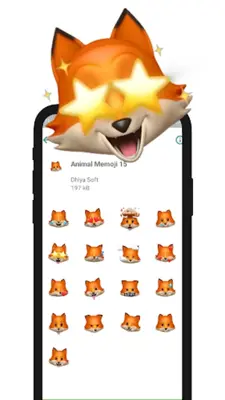 Animal Memoji android App screenshot 1