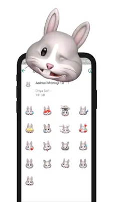 Animal Memoji android App screenshot 2