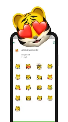 Animal Memoji android App screenshot 3