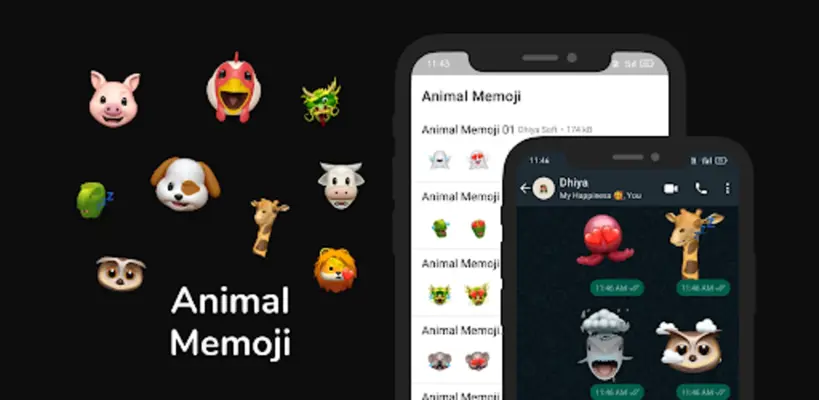 Animal Memoji android App screenshot 6